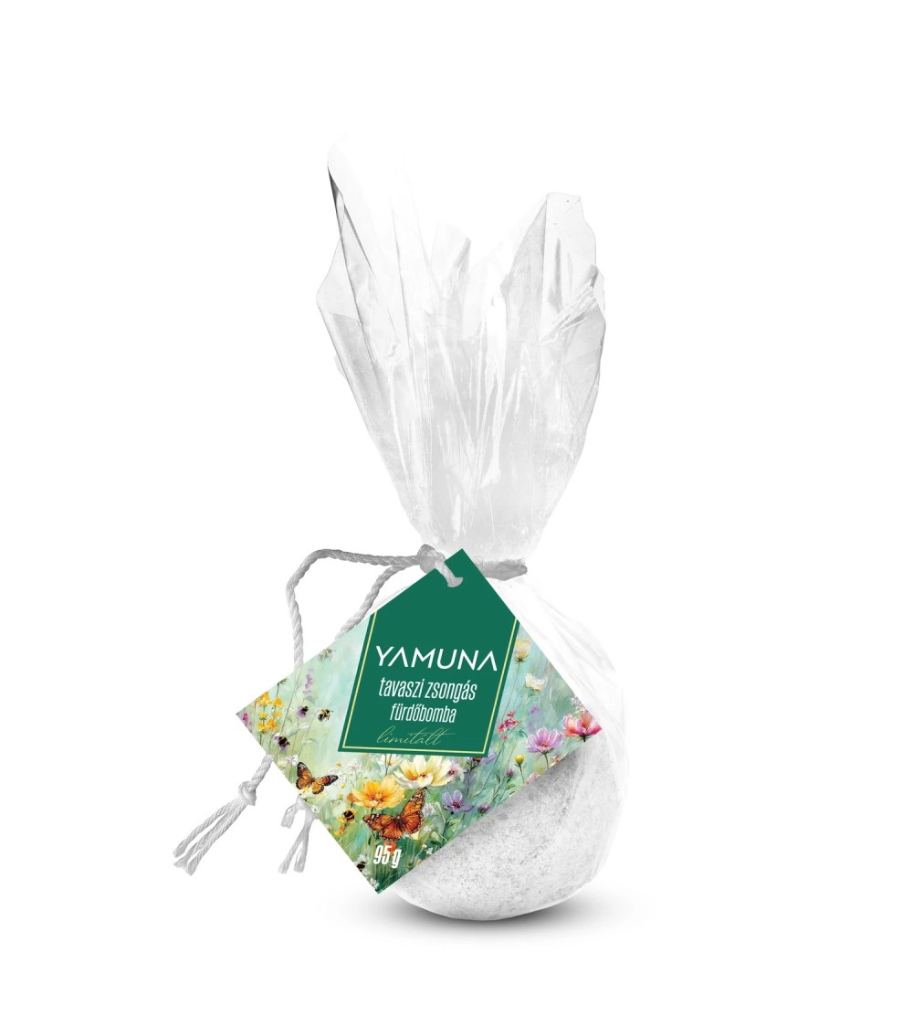 Yamuna Tavaszi zsongás fürdőbomba 95 g
