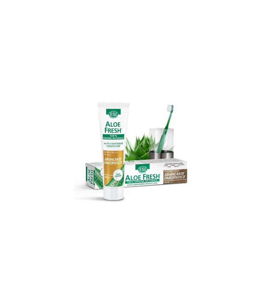 Natur Tanya ESI® Aloe Fresh® Fehér mosoly fogkrém - Homeopátia-kompatibilis 100ml