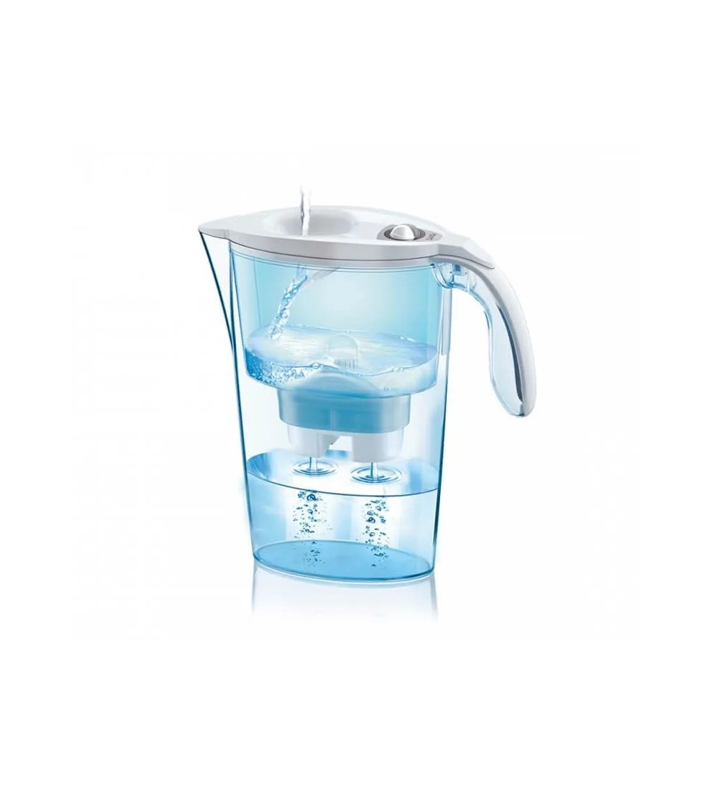 LAICA STREAM LINE vízszűrő kancsó-FEHÉR 6db szűrőbetéttel