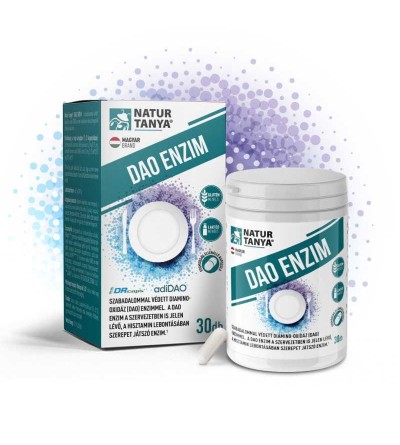 Natur Tanya® DAO ENZIM - hisztamin diétához (30 db)