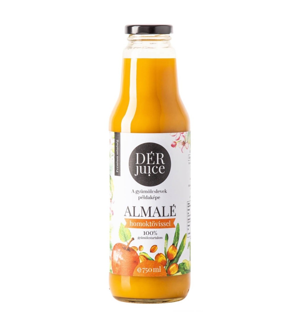 DÉR Juice Almalé Homoktövissel 90-10%
