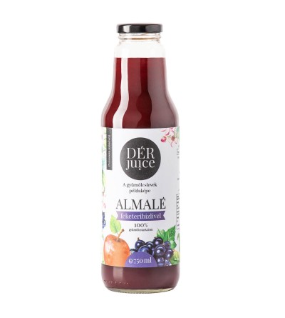 DÉR Juice almalé feketeribizlivel 80-20%