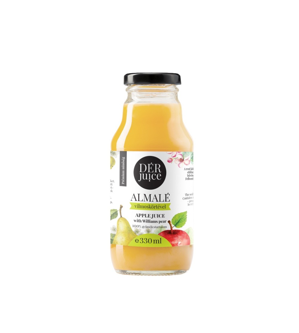 DÉR Juice almalé vilmoskörtével 0,33l 70-30%