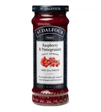 St. Dalfour Gyümölcsvarázs extra Málna-Gránátalma lekvár 284g