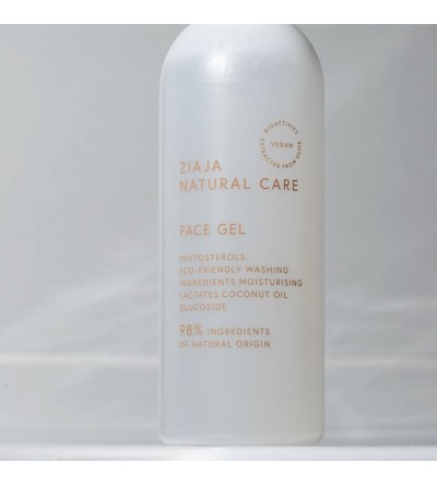 ZIAJA Natural care arctisztító gél 190ml