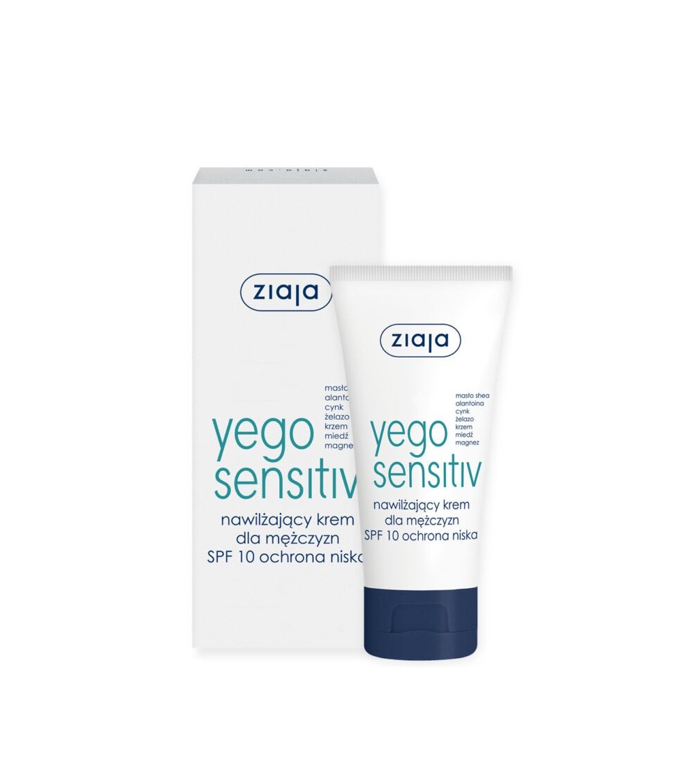 ZIAJA Yego Sensitive hidratáló arckrém férfiaknak 50ml