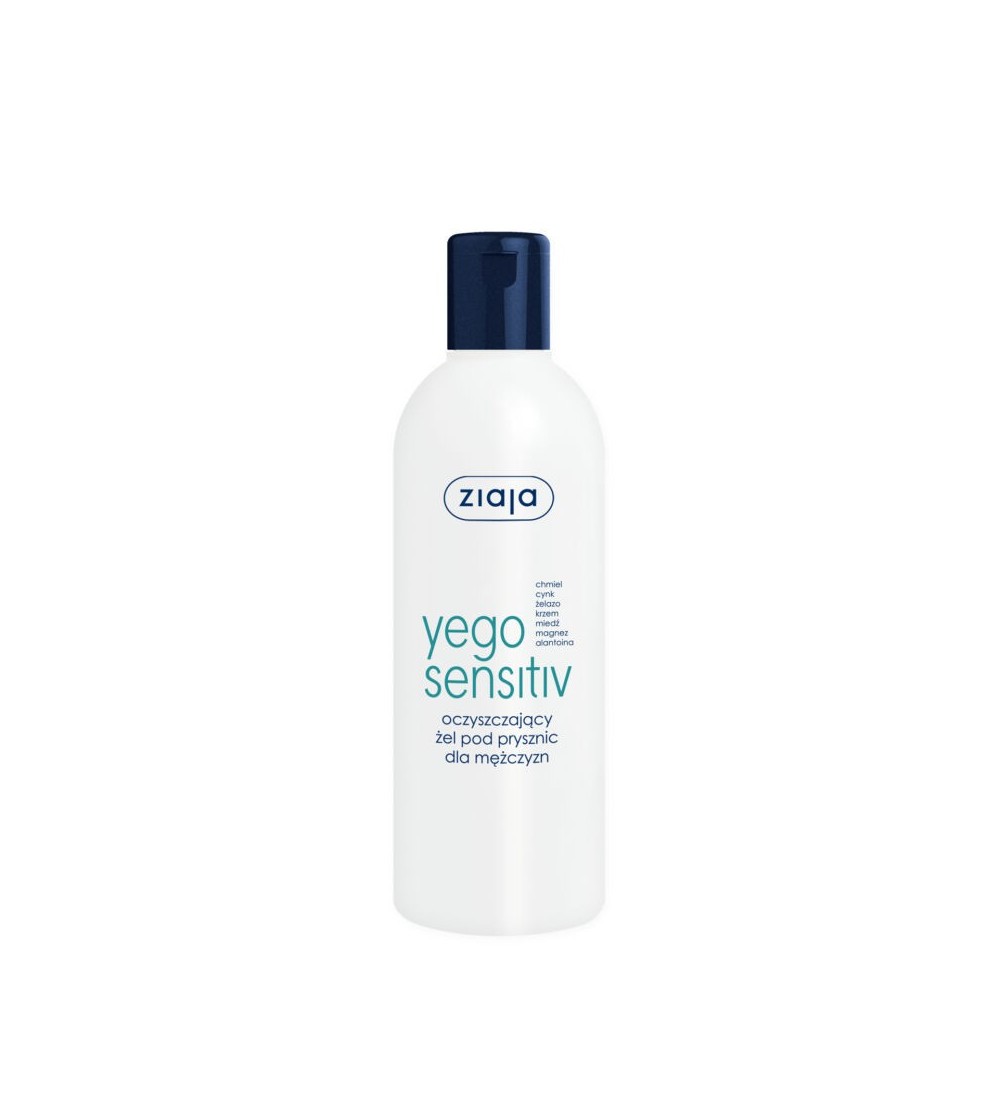 ZIAJA Yego Sensitive tusfürdő férfiaknak 300ml