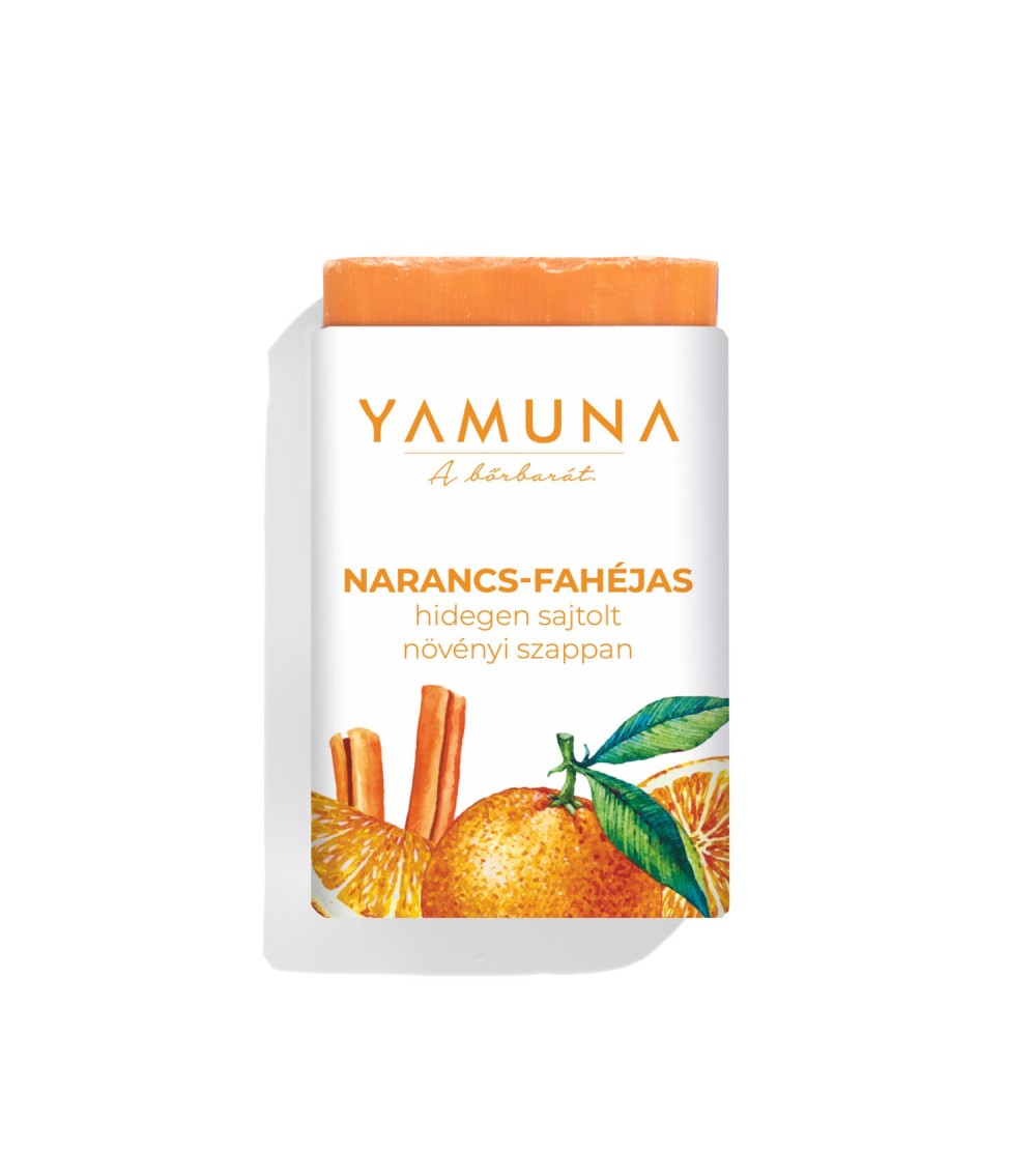 Yamuna Narancs-fahéjas hidegen sajtolt szappan 110g