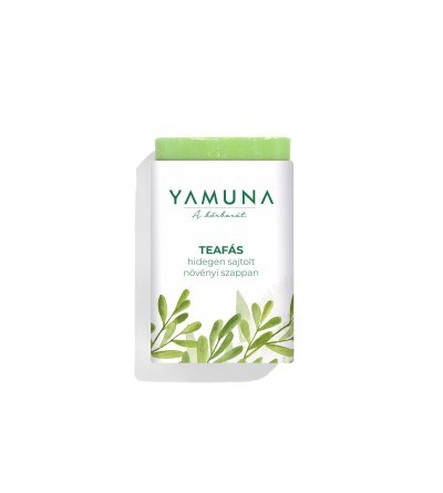 Yamuna Teafás hidegen sajtolt szappan 110g