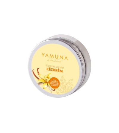 Yamuna Fűszeres vanília kézkrém 50 ml