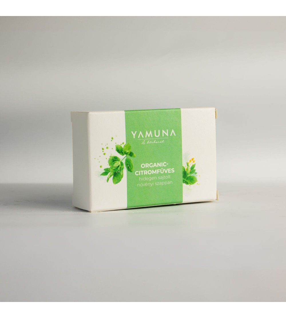 Yamuna Organic-citromfüves hidegen sajtolt szappan 100g