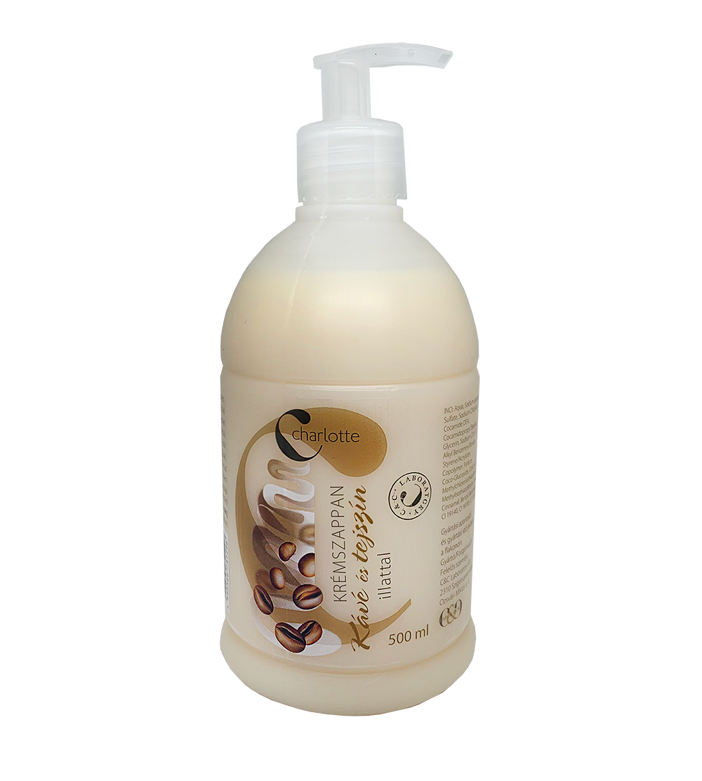 Charlotte krémszappan Coffee & Cream 500 ml